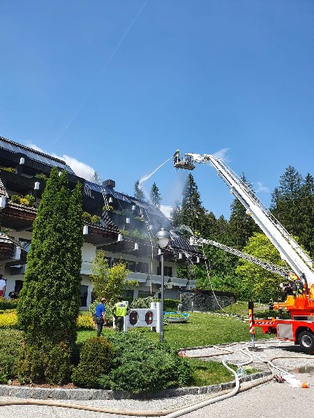 Dachstuhlbrand Faak (Bild 5)